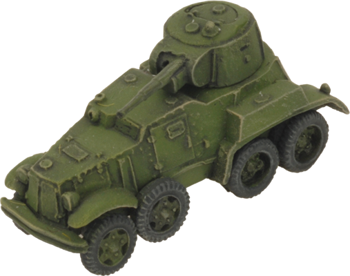 Mid War Soviets Enemy at the Gates BA-10 Armoured Car Platoon