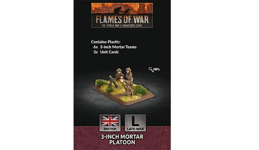 FOW British 3-inch Mortar Platoon British