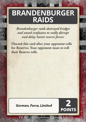 Mid War - Iron Cross  Cards