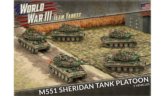 WWIII: Team Yankee American M551 Sheridan Tank  Platoon