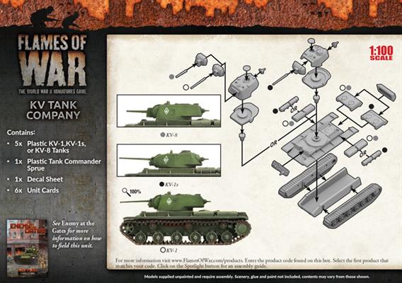 Enemy at the Gates KV Tank Company