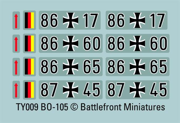 WWIII: Team Yankee West German BO-105P Anti-tank Helicopter Flight
