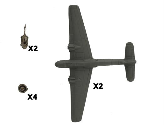 FOW German HS 129 Battle Flight