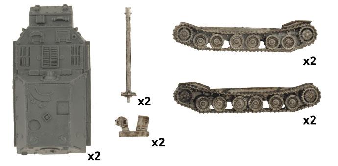FOW German Ferdinand Tank Hunter Platoon