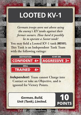 Mid War - Iron Cross  Cards