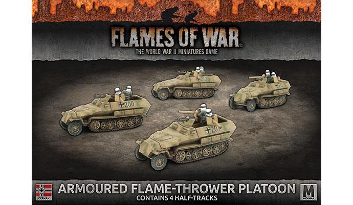 FOW German Armoured Flame Platoon