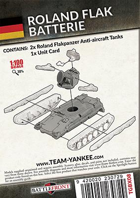WWIII: Team Yankee West German Roland Flak Batterie