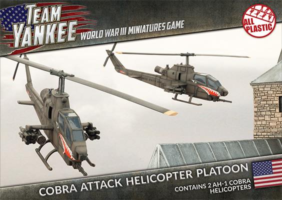 WWIII: Team Yankee American Cobra Attack Helicopter Platoon