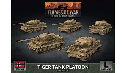 FOW German Tiger Heavy Tank Platoon