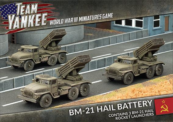 WWIII: Team Yankee Soviet BM-21 Hail Battery