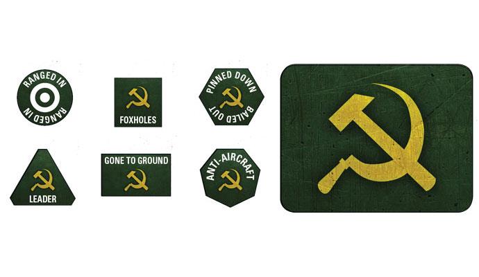 Late War Tokens (x20) and Objectives (x2)