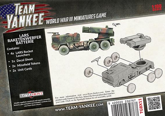 WWIII: Team Yankee West German Raketenwerfer Batterie