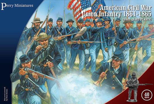 Perry American CIvil War Union Infantry 1861-1865 28mm Wargame ACW115