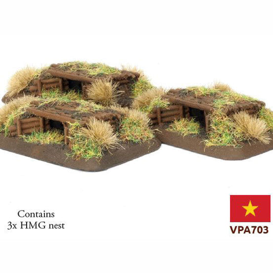 Nam PAVN Machine-Gun Bunkers