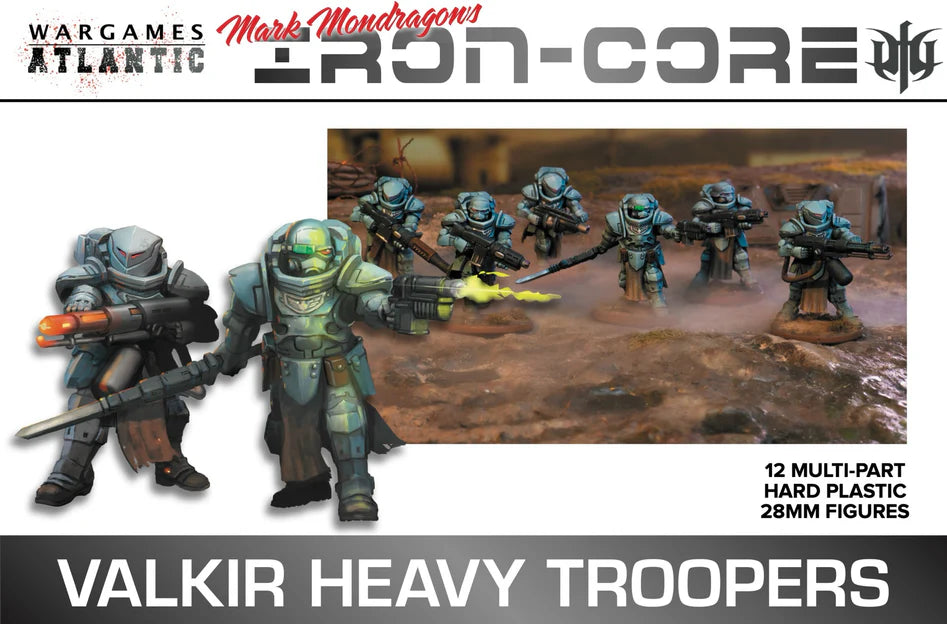 VALKIR HEAVY TROOPERS IRON-CORE BY WARGAMES ATLANTIC