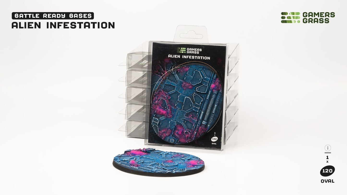 Alien Infestation Oval Bases