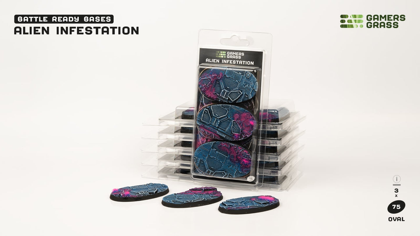 Alien Infestation Oval Bases