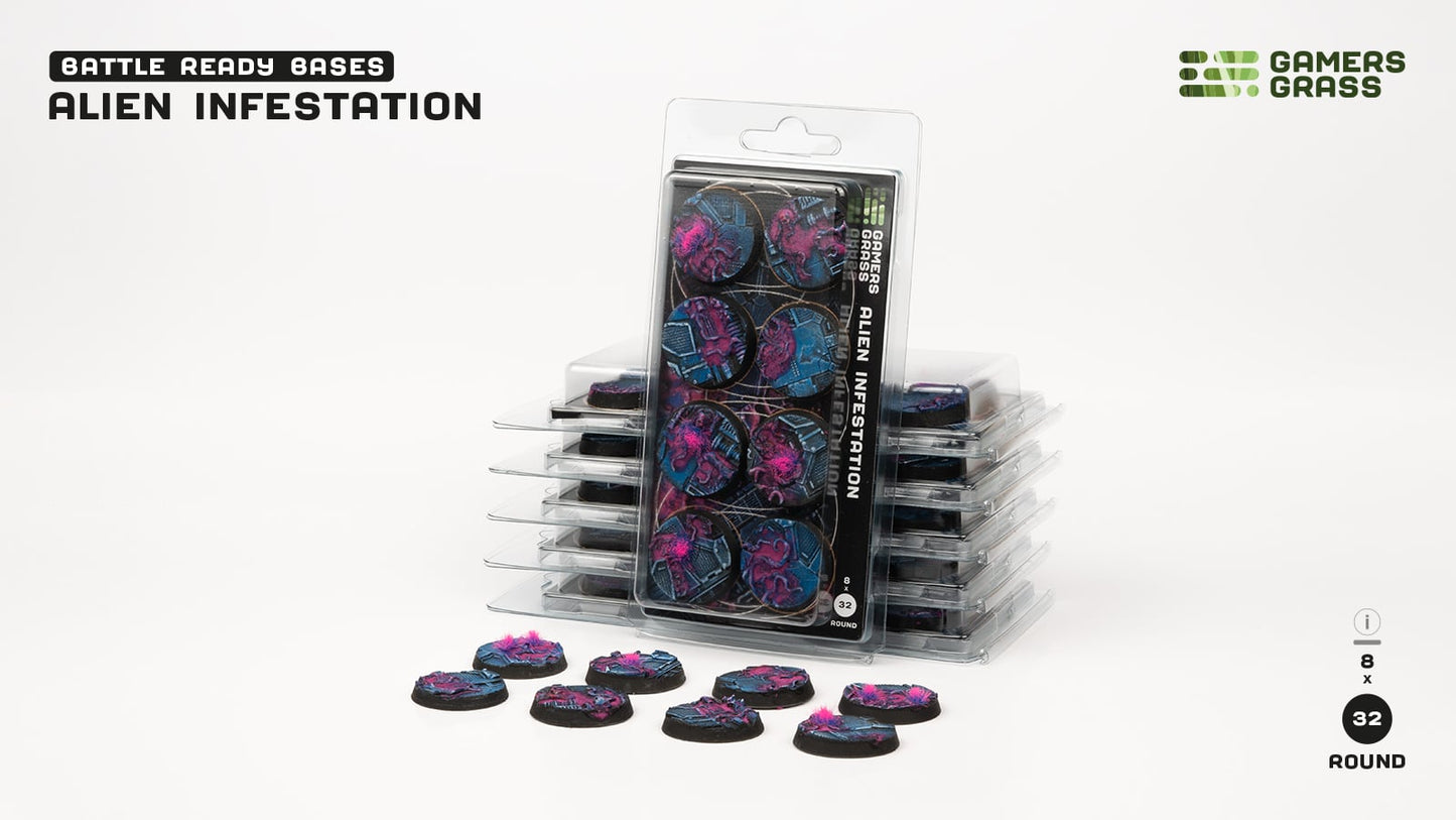 Alien Infestation Round Bases