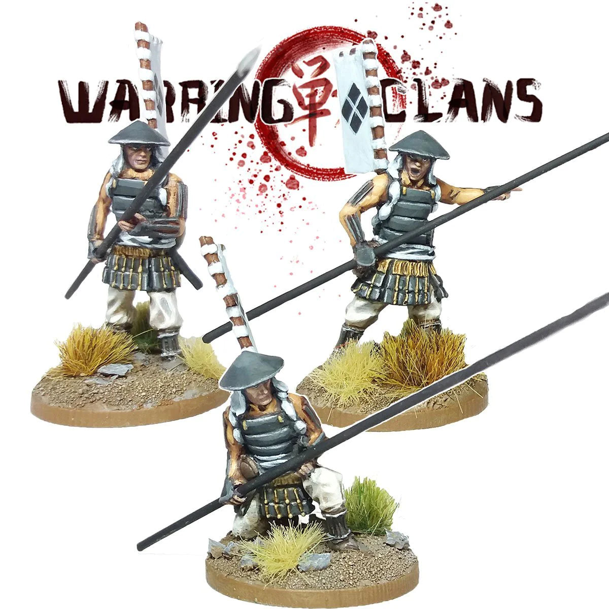 Footsore Warring Clans Ashigaru with Yari #1