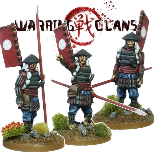 Footsore Warring Clans Ashigaru with Yari #3