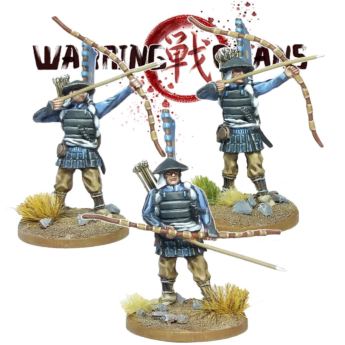 Footsore Warring Clans Ashigaru with Yumi #2