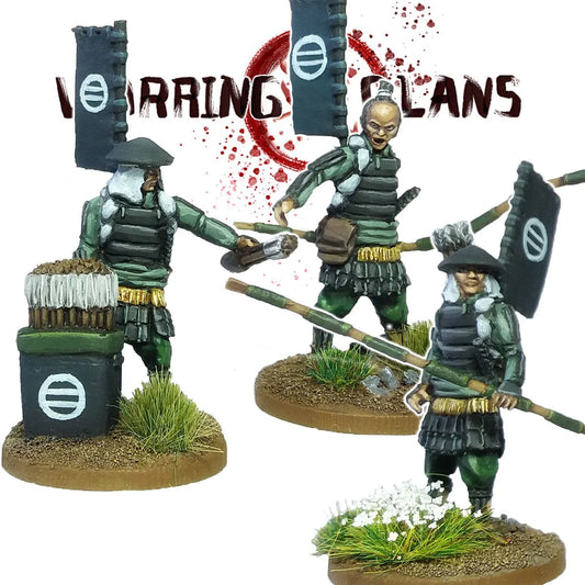 Footsore Warring Clans Ashigaru wit Yumi #3