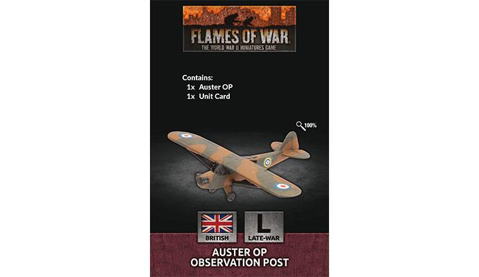 FOW British Auster Observation Post British