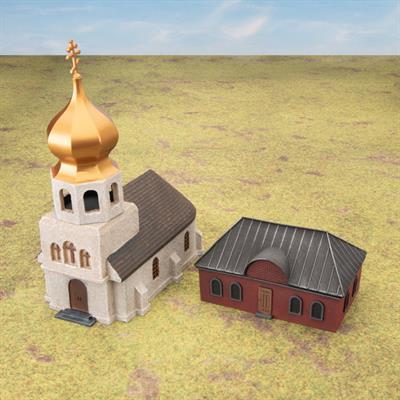 Eastern Front Soviet Buildings