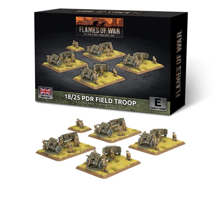 FOW 18/25pdr Gun Battery