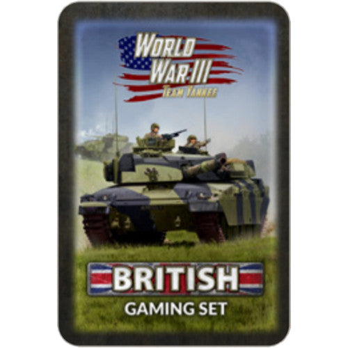 WWIII: Team Yankee British Gaming Set