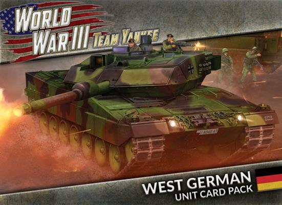 WWIII West German Unit Cards