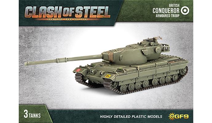 Clash of Steel British Conqueror Armoured Troop
