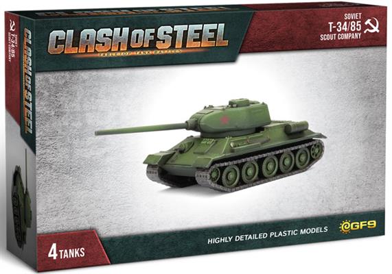 Clash of Steel Soviet T-34/85 Scout Company