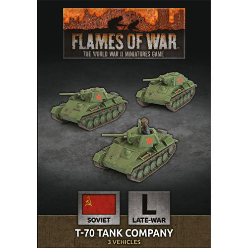 FOW Soviet T-70 Tank Company
