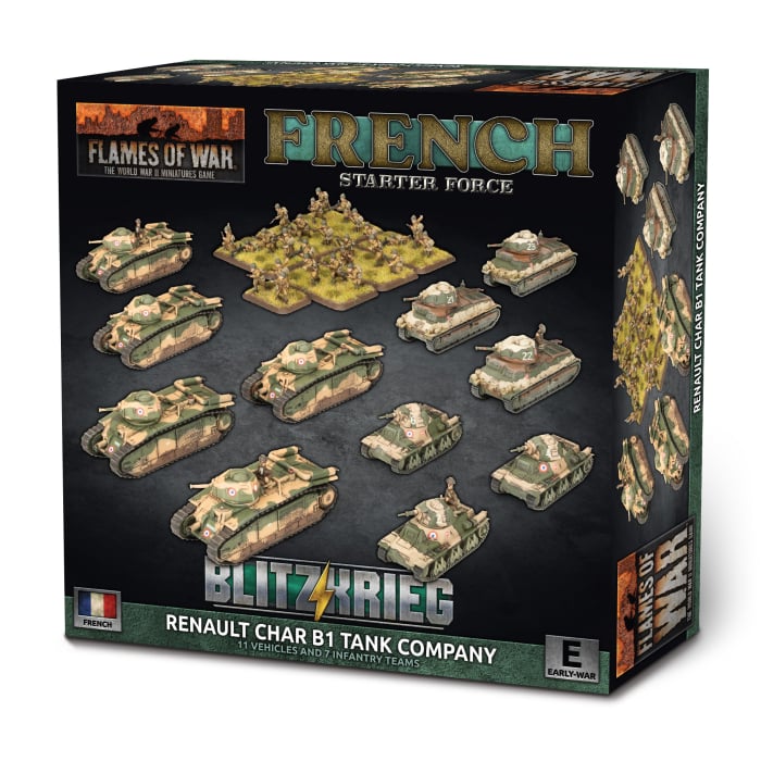 Flames of War French Char B1 bis Combat Company