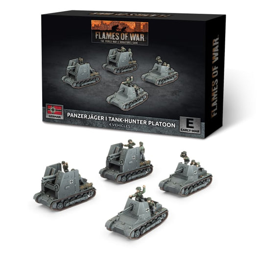 FOW German Panzerjager I Anti-tank Platoon