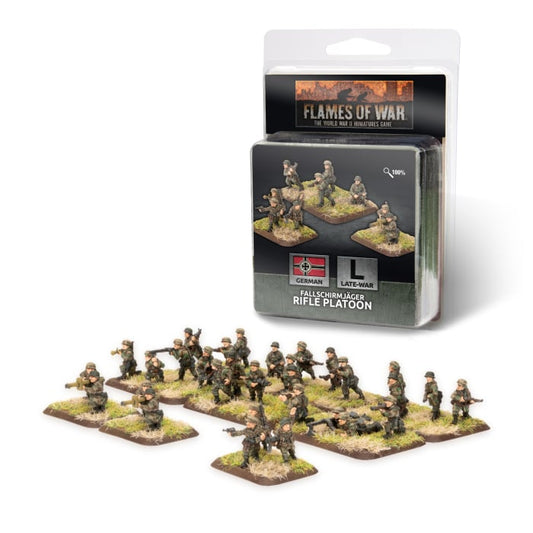 FOW German Fallschirmjager Rifle Platoon