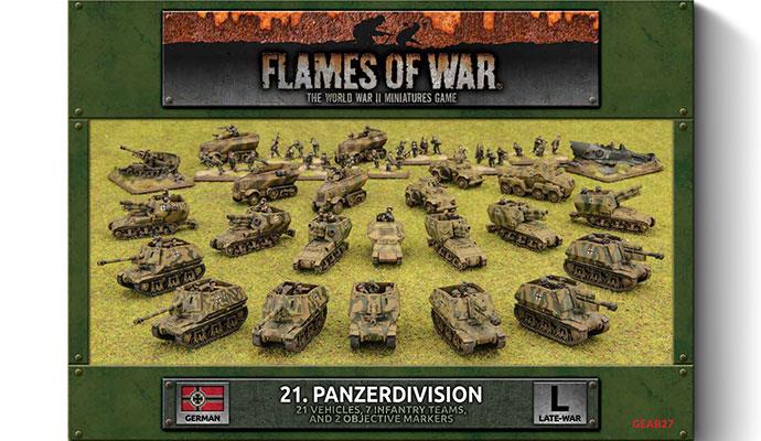 FOW German 21st Panzerdivision Army Deal