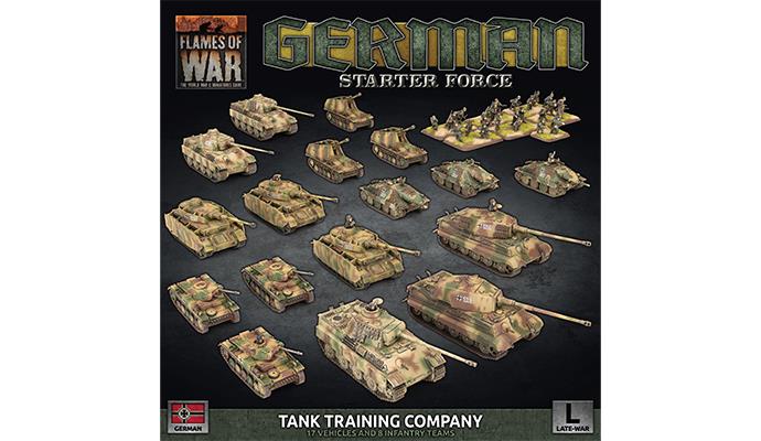 FOW German Starter Force Tank Training Company