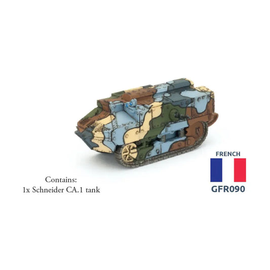 Great War French Schneider CA.1 Tank