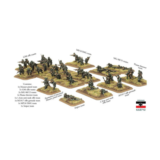 Great War German Infanterie Platoon