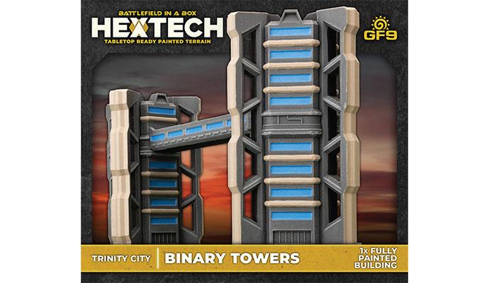 HexTech Trinity City Binary Towers (x1)