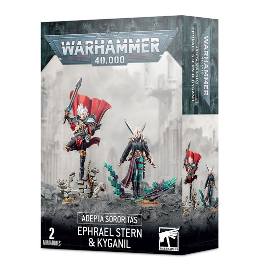 Adepta Sororitas Daemonifuge Ephrael Stern & Kyganil