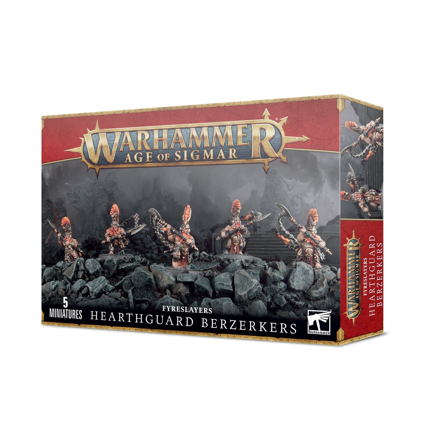 Fyreslayers Hearthguard Bezerkers / Auric Hearthguard
