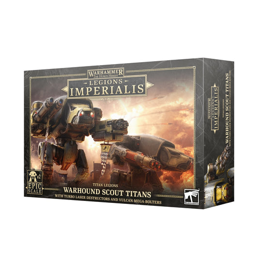 Legions Imperialis Warhound Scout Titans
