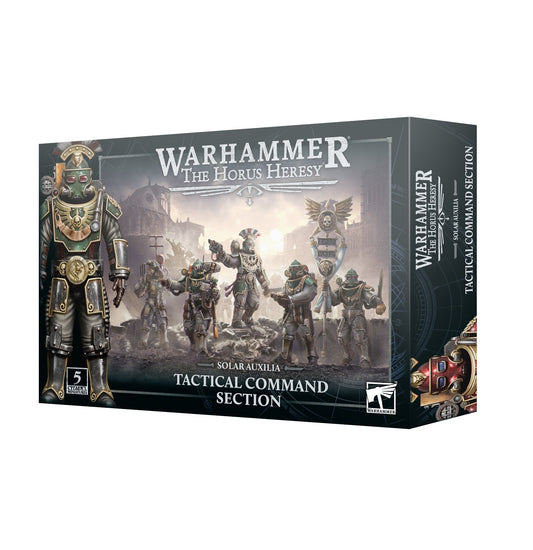 Horus Heresy Solar Auxilia: Tactical Command Section
