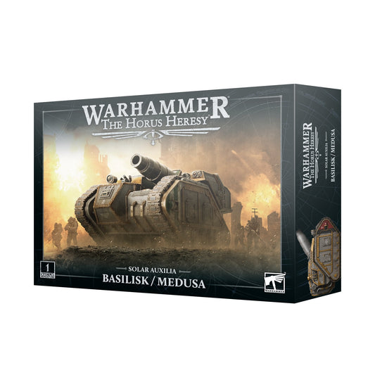 Horus Heresy Solar Auxilia Basilisk/Medusa