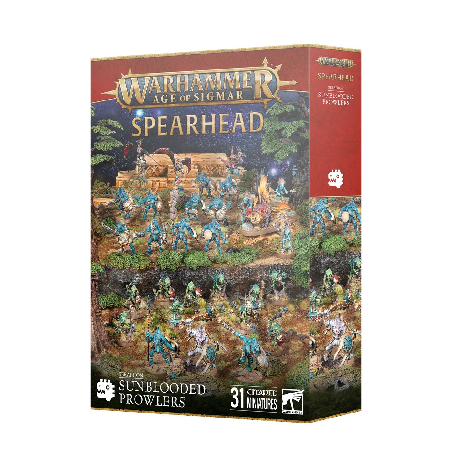 Spearhead Seraphon Sunblooded Prowlers