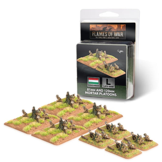 FOW Hungarian 81mm & 120mm Mortar Platoons