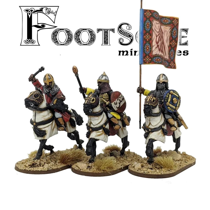 Ghulams Command 4 Figures Barons War Outremer